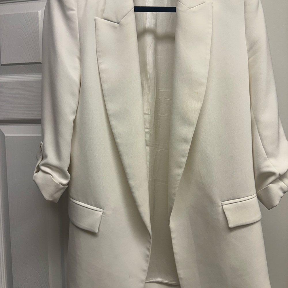 Zara Cream Women's Blazer